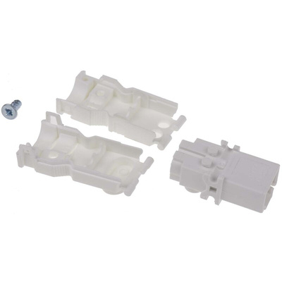 Wieland GST15i2 Series Mini Connector, 2-Pole, Male, Cable Mount, 16A, IP20