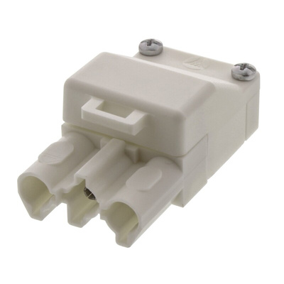Wieland ST18 Series Connector, 3-Pole, Female, Cable Mount, 16A, IP20