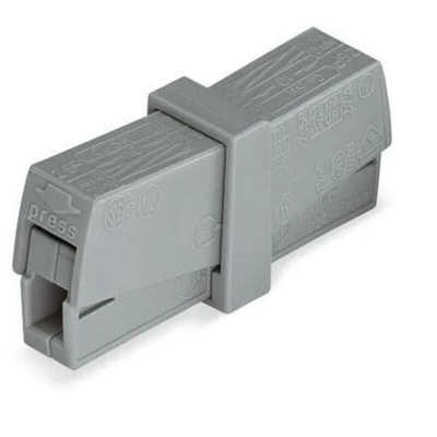Wago 224 Series Connector, 3-Way, 24A