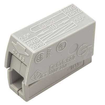 Wago 224 Series Connector, 24A