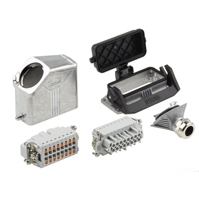 Phoenix Contact Connector Set, 16 Way, 16A, Female, Male, HC, 500 V