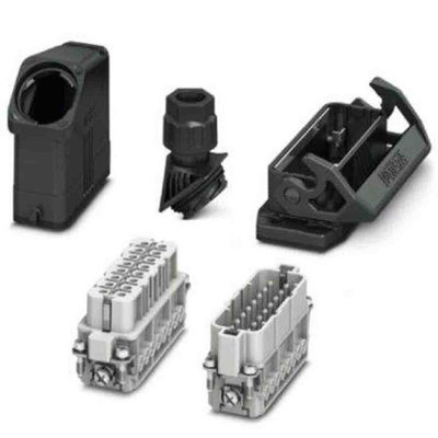 Phoenix Contact Connector Set, 16 Way, 20A, HC-EVO, 250 V