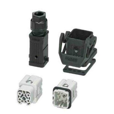 Phoenix Contact Connector Set, 4 Way, 10A, HC-STA, 230 V