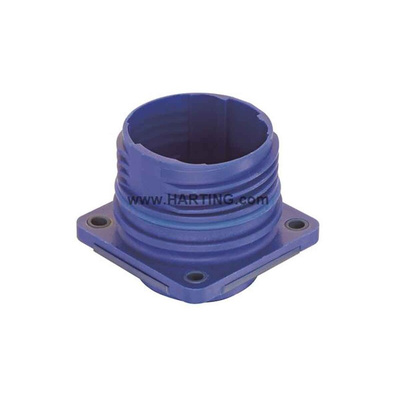 HARTING Connector Hood, Han F+B HBM, Bulkhead