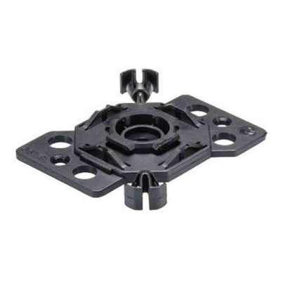 Wieland Black 2 way, 3 way, 5 way Gang Stainless Steel gesis GST18 Mounting Plate