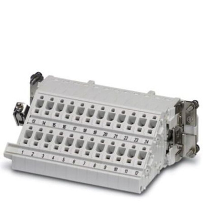 Phoenix Contact Terminal Adapter, 24 Way, 16A, Female, HC, 500 V