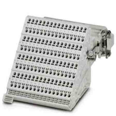 Phoenix Contact Terminal Adapter, 64 Way, 10A, Male, D64, Panel Mount, 250 V ac