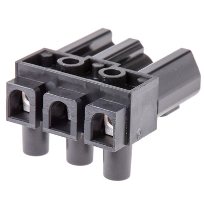 Wieland ST18 Series Connector, 3-Pole, Female, Cable Mount, 16A, IP20