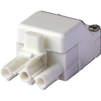 Wieland ST18 Series Connector, 3-Pole, Male, Cable Mount, 16A, IP20