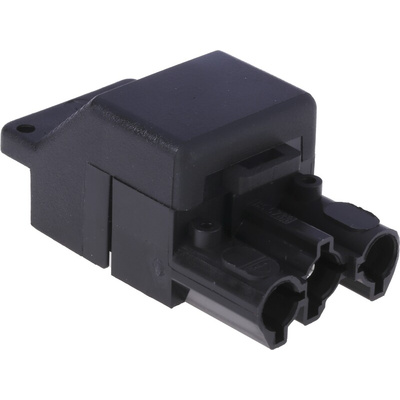 Wieland ST18 Series Connector, 3-Pole, Female, Cable Mount, 16A, IP20