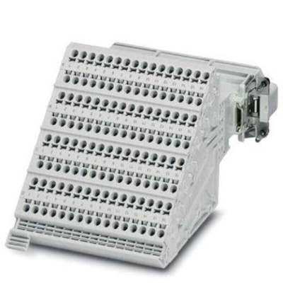 Phoenix Contact Terminal Adapter, 64 Way, 10A, Male, D64, Panel Mount, 250 V ac