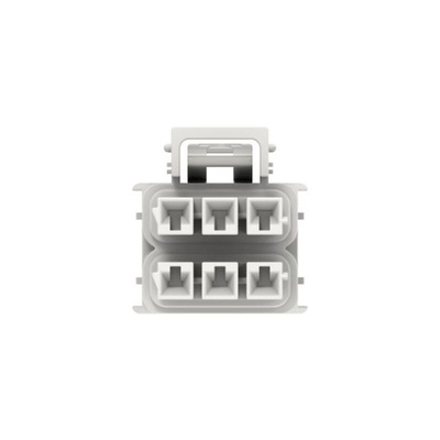 TE Connectivity Housing, 6 Way, 15A, Power Versa-Lock 5.0, 600 V ac