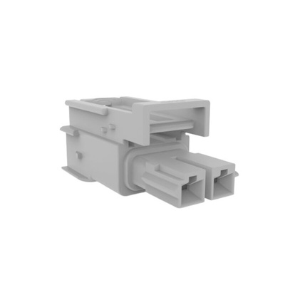 TE Connectivity Power Connector, 2 Way, 15A, Power Versa-Lock 5.0, Free Hanging (In Line), 600 V ac