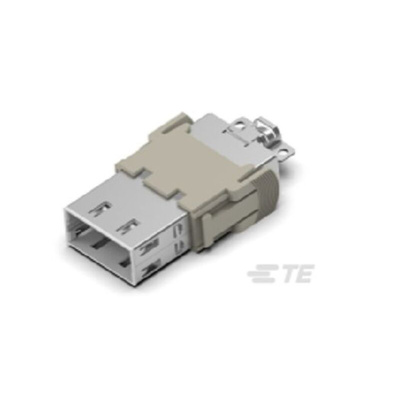 TE Connectivity Modular Insert, 32 Way, 2.2A, Male, HDC HMN, Cable Mount, 32 V ac