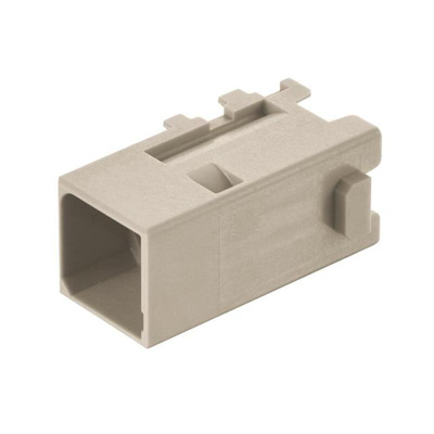 HARTING Crimp Connector M12 Cube, Male, Han-Modular, Han-Domino