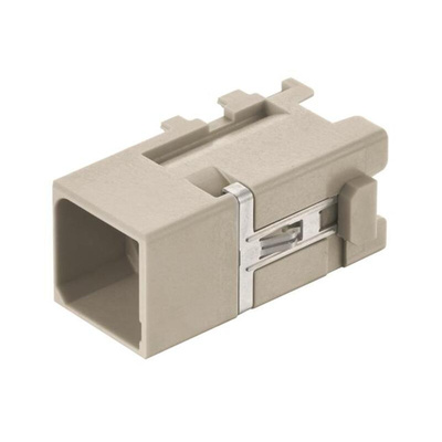 HARTING Crimp Connector M12 Cube, Male, Han-Modular, Han-Domino