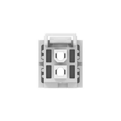 TE Connectivity Rectangular Connector Housings, 2 Way, 9A, Socket, VAL-U-LOK, Cable Mount