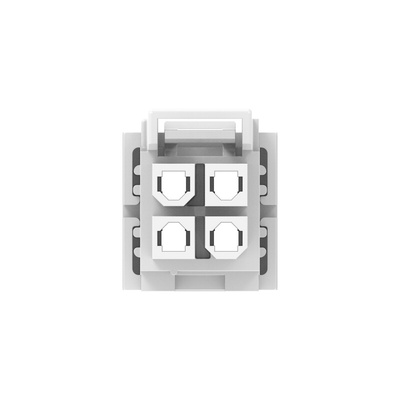 TE Connectivity Rectangular Connector Housings, 4 Way, 9A, Socket, VAL-U-LOK, Cable Mount
