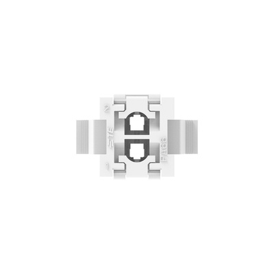 TE Connectivity Rectangular Connector Housings, 2 Way, 9A, Plug, VAL-U-LOK, Panel Mount