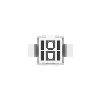 TE Connectivity Rectangular Connector Housings, 2 Way, 9A, Plug, VAL-U-LOK, Panel Mount