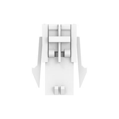 TE Connectivity Rectangular Connector Housings, 4 Way, 9A, PIN, VAL-U-LOK, Panel Mount