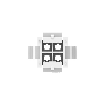 TE Connectivity Rectangular Connector Housings, 4 Way, 9A, PIN, VAL-U-LOK, Panel Mount