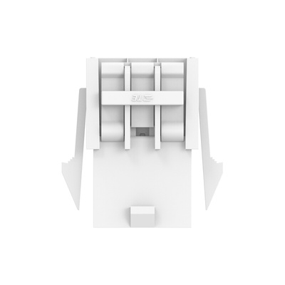 TE Connectivity Rectangular Connector Housings, 6 Way, 9A, PIN, VAL-U-LOK, Panel Mount