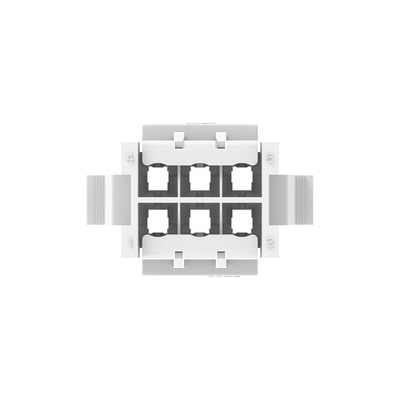 TE Connectivity Rectangular Connector Housings, 6 Way, 9A, PIN, VAL-U-LOK, Panel Mount