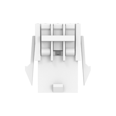 TE Connectivity Rectangular Connector Housings, 3 Way, 9A, PIN, VAL-U-LOK, Panel Mount