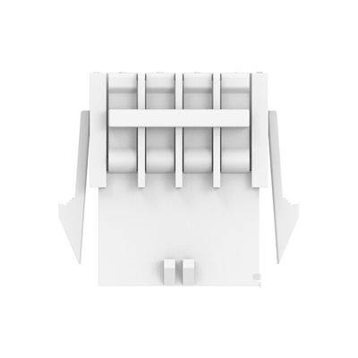 TE Connectivity Rectangular Connector Housings, 4 Way, 9A, PIN, VAL-U-LOK, Panel Mount