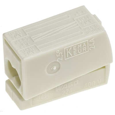 Wago 224 Series Connector, 24A