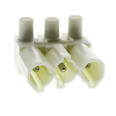 Wieland GST18 Series Connector, 3-Pole, Male, Cable Mount, 20A, IP20