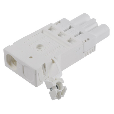 Wieland GST18i3 Series Mini Connector, 3-Pole, Male, Cable Mount, 16A, IP40
