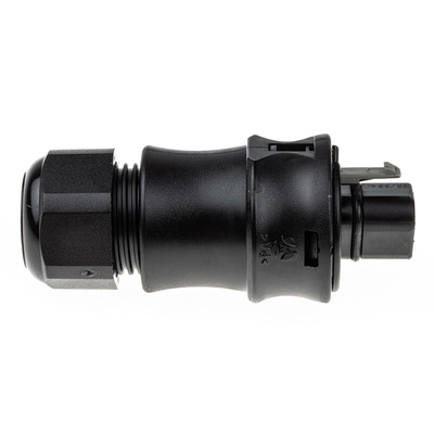 Wieland RST20i3 Series Circular Connector, 3-Pole, Male, Cable Mount, 20A, IP68
