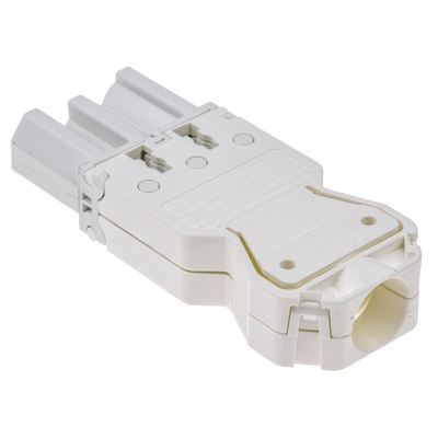 Wieland GST18i3 Series Mini Connector, 3-Pole, Male, Cable Mount, 20A, IP40