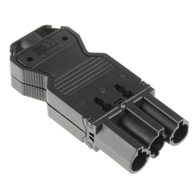 Wieland GST18i3 Series Mini Connector, 3-Pole, Male, Cable Mount, 20A, IP20