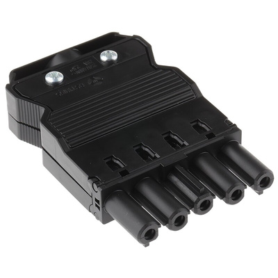 Wieland GST18i5 Series Mini Connector, 5-Pole, Female, Cable Mount, 20A, IP20