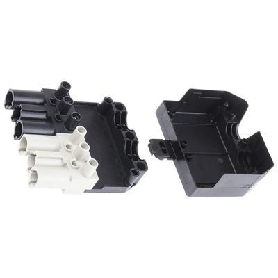 Wieland GST18i6 Series Mini Connector, 6-Pole, Male, Cable Mount, 20A