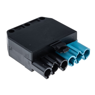 Wieland GST18i6 Series Mini Connector, 6-Pole, Male, Cable Mount, 20A