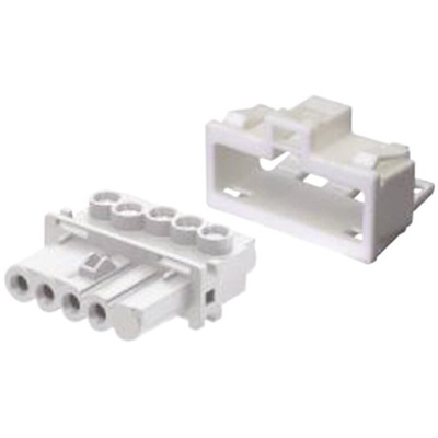 Wieland Gesis Series Connector, 4-Pole, Female, Panel Mount, 16A, IP20