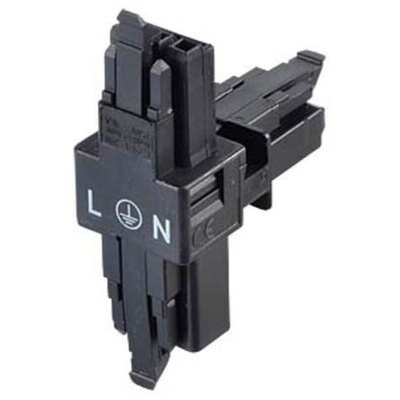Wago 890 Series WINSTA MINI BT Distribution Connector, 3-Pole, Female, Male, 3-Way, Cable Mount, 16A