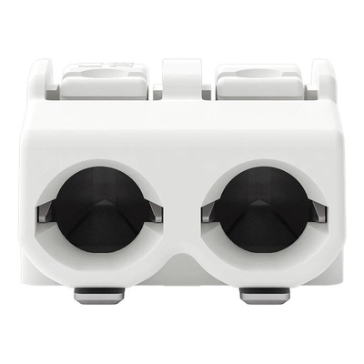 Wago 2060 Series PCB Terminal Block, 2-Pole, Female, 2-Way, PCB Mount, 9A