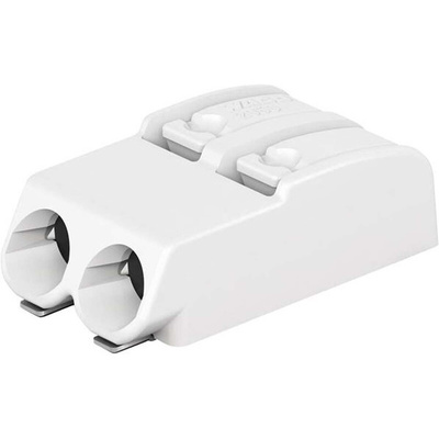 Wago 2060 Series PCB Terminal Block, 2-Pole, Female, 2-Way, PCB Mount, 9A