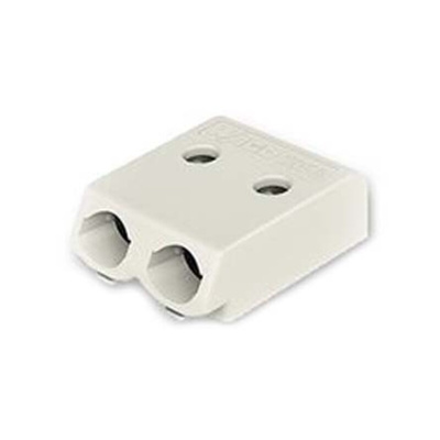 Wago 2059 Series PCB Terminal Block, 2-Pole, Female, 2-Way, PCB Mount, 3A