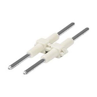 Wago 2060 Series Board-to-Board Link, 2-Pole, Male, 2-Way, PCB Mount, 9A