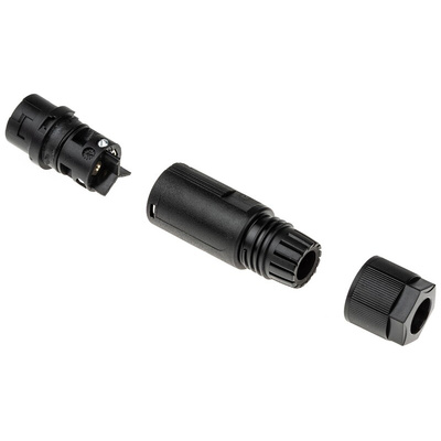 Wieland RST16i2/3 Series Mini Connector, 3-Pole, Male, Cable Mount, 16A, IP66, IP68, IP69
