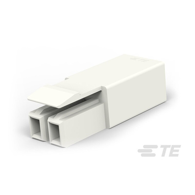 TE Connectivity LIGHT-N-LOK Series Modular Latched Wire to Wire, 2-Pole, Male, 2-Way, Cable Mount, 9A