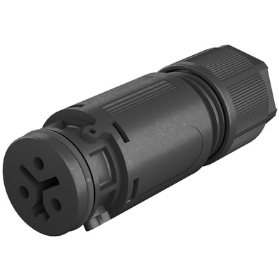 Wieland RST 08i2/3 Series Circular Connector, 2-Pole, Female, Cable Mount, 8A, IP66, IP68, IP69