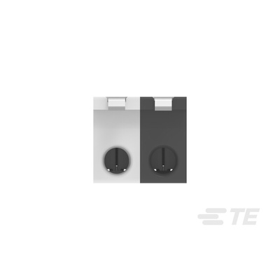 TE Connectivity Poke-In Series Connector, 2-Pole, Female, 1-Way, Surface Mount, 6A