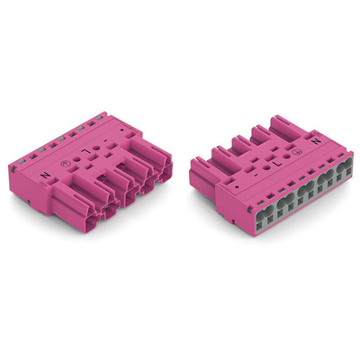 Wago 770 Series Plug, 5-Pole, Cable Mount, 25A, IP20